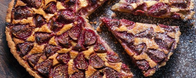 Τάρτα με φρέσκα σύκα και κρέμα αμυγδάλου