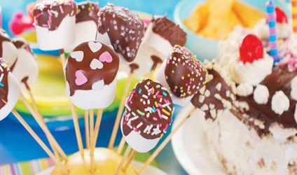 Μαρσμάλοου με σοκολάτα