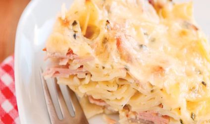Tαλιατέλες με χαλλούμι