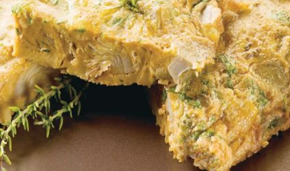 Φριτάτα με αγκινάρες