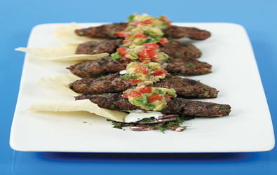 Αραβικά κόφτα με μελιτζανοσαλάτα