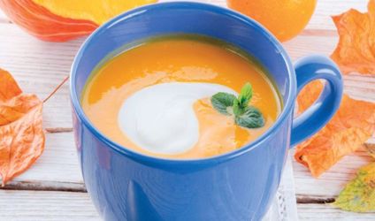 Κολοκυθόσουπα βελουτέ