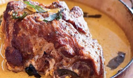 Ιταλικό ρόστο χοιρινό στο γάλα