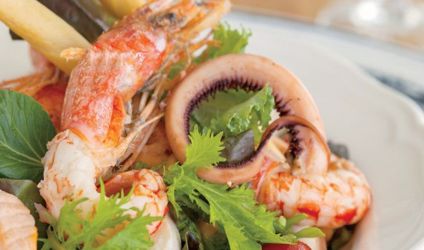 Seafood salad