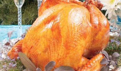 Γαλοπούλα γεμιστή με κάστανα