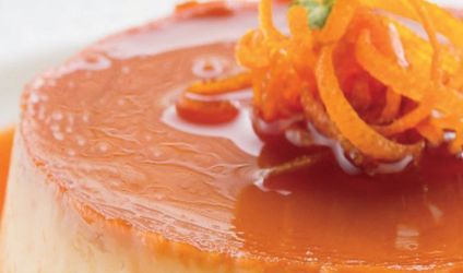 Κρέμα καραμέλα με άρωμα πορτοκάλι