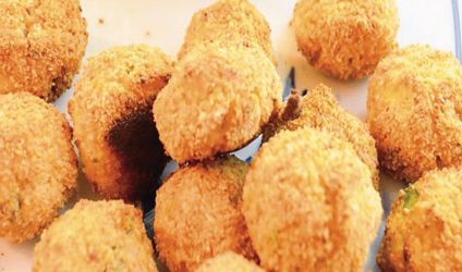 Κροκέτες με μπακαλιάρο