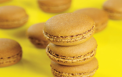 Μακαρόν µε σοκολάτα