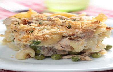 Μακαρόνια στο φούρνο με τόνο