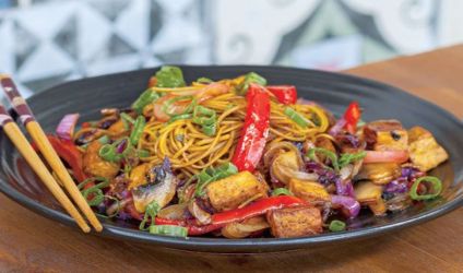 Νουτλς με τόφου